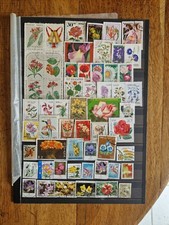 Timbres fleurs d'occasion  Brax