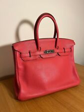 Hermes birkin vermillion for sale  LONDON