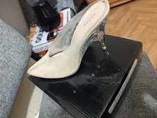 Prettylittlething white stilet for sale  LONDON