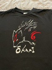Camisa promocional vintage de videogame Okami PS2 Capcom 2006  comprar usado  Enviando para Brazil