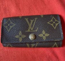 Original Louis Vuitton Llavero Estuche Llavero Monograma Lona Vintage Marrón , usado segunda mano  Embacar hacia Argentina