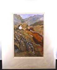 Mounted print rural for sale  MIRFIELD