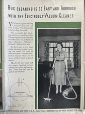 Aspirador de pó Electrolux original 1947 guia de manutenção doméstica dos usuários livreto dicas, usado comprar usado  Enviando para Brazil