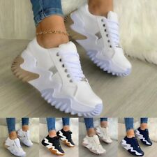 Tênis feminino casual respirável almofada de ar tênis esportivo malha tênis de corrida comprar usado  Enviando para Brazil