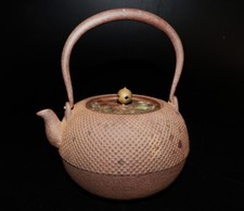 Chaleira de ferro antiga japonesa bule de chá TETSUBIN utensílios para cerimônia do chá comprar usado  Enviando para Brazil