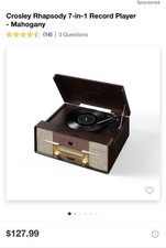 Crosley cr7016a rhapsody for sale  Sioux Falls