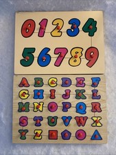 Wooden alphabet puzzle for sale  Kernersville