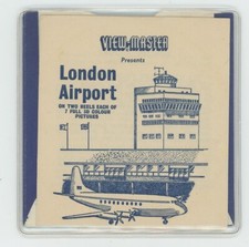 LONDON AIRPORT 1957 ViewMaster 2 molinetes conjunto 1004-A e 1004-B com livreto, manga comprar usado  Enviando para Brazil