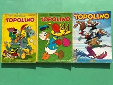 Lotto tre topolino usato  Beinasco