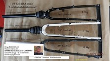 Federgabel set 28 gebraucht kaufen  Hütschenhausen