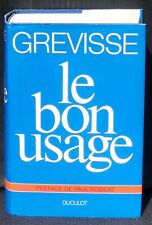 Grévisse bon usage d'occasion  Expédié en Belgium