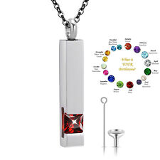 Birthstone urn pendant for sale  USA