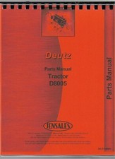 Deutz d8005 tractor for sale  Atchison