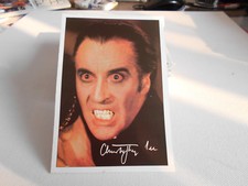 Dracula cartolina autografata usato  Spedire a Italy