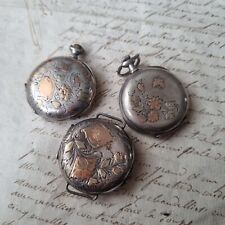 Silver pocket watches d'occasion  Expédié en Belgium
