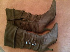 Stiefel grün stulpen gebraucht kaufen  Gundelfingen