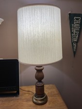 Wooden table lamp for sale  Florence