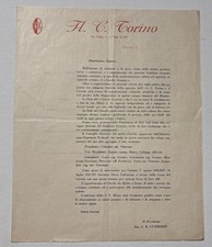 1936 invito lettera usato  Torino