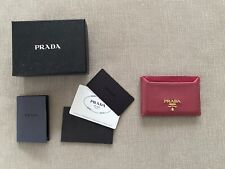 Prada cardholder saffiano for sale  LONDON