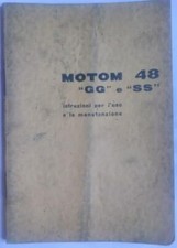 Motom modello libretto usato  Italia