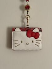 Cartera Hello Kitty Portatarjetas Carrete Extensible Cartera Aldi Co Sanrio, usado segunda mano  Embacar hacia Argentina