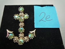 Vintage anchor brooch for sale  LINCOLN