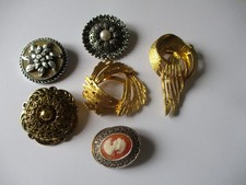 Scarf clips vintage for sale  MATLOCK
