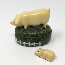 Pig trinket box for sale  Oroville