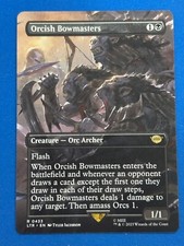 ORCISH BOWMASTERS Borderless MTG LOTR Tales of Middle Earth #433 comprar usado  Enviando para Brazil