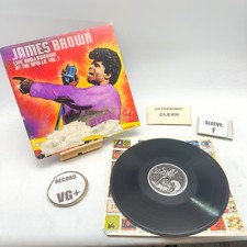 James Brown- Live And Lowdown At The Apollo...  VG+/F  Ultrasonic Clean 1980 comprar usado  Enviando para Brazil