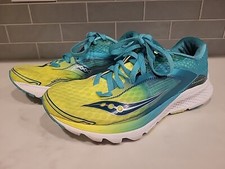 Tênis de corrida Saucony Kinvara 7 azul e verde feminino tamanho 6.5 comprar usado  Enviando para Brazil