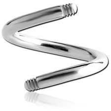 Spiralen piercing lippenpierci gebraucht kaufen  Eberswalde