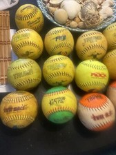 Used softballs 12in for sale  Sebastian