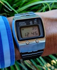 seiko lcd watch vintage usato  Italia
