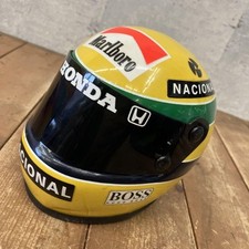 Capacete vintage de corrida Ayrton Senna escala 1/2 F1 usado comprar usado  Enviando para Brazil