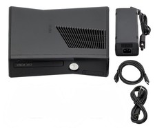 Sistema de console Microsoft Xbox 360 S 250GB + 2 controles com fio + roda de velocidade comprar usado  Enviando para Brazil