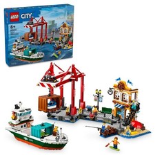 LEGO CITY 60422 Porto Litoral com Navio de Carga - SEM CAIXA Novo em Folha Selado comprar usado  Enviando para Brazil