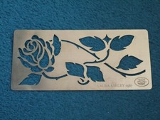 Metal floral stencil for sale  SHEFFORD