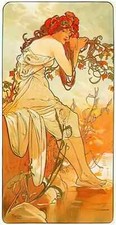 Alphonse mucha photo for sale  UK