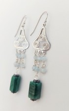 Orecchini argento 925 usato  Brescia