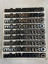 Genuine minimetro badge for sale  GOOLE