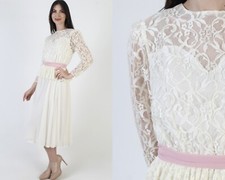 Vintage white lace for sale  Encinitas