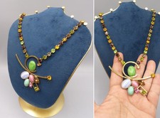 Collier vintage métal d'occasion Collier vintage métal d'occasion  Saint-Chef