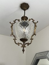 Jugendstil deckenlampe kristal gebraucht kaufen  Bunde