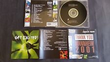 Depeche Mode 2001 Live In Mannheim Alemanha Mudo Promo Dvd PRO-DVD-100718 Raro, usado comprar usado  Enviando para Brazil