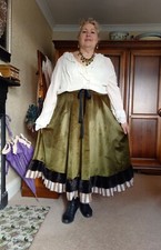 Ladies velvet flared for sale  NEWCASTLE UPON TYNE