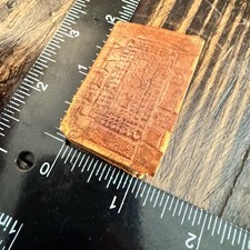 Antique 1891 Miniature The Holy Bible Old and New Testament 2" Book 870 Pages comprar usado Antique 1891 Miniature The Holy Bible Old and New Testament 2" Book 870 Pages comprar usado  Enviando para Brazil