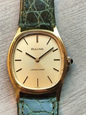 Bulova longchamp cal.10ck usato  Bologna