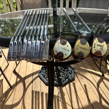 MacGregor Jack Nicklaus VIP Conjunto de Madeira 1,3,5 Conjunto de Ferro 2-10, Stiff Flex Rh Raro comprar usado  Enviando para Brazil