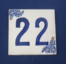 Piastrella numero civico usato  Roma